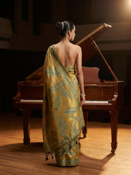 MIMOSA Saree Saree — pose 2 styling detail