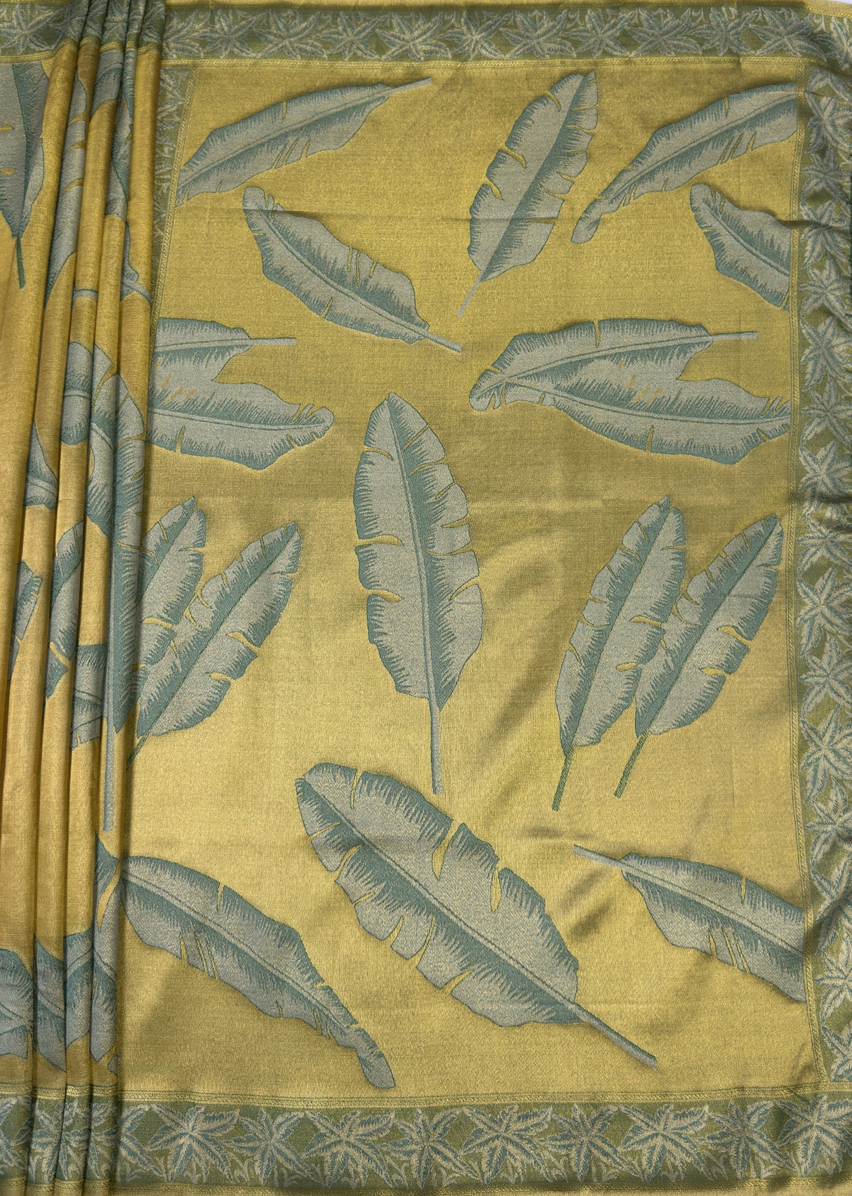 MIMOSA Saree Saree — pallu and zari work detail
