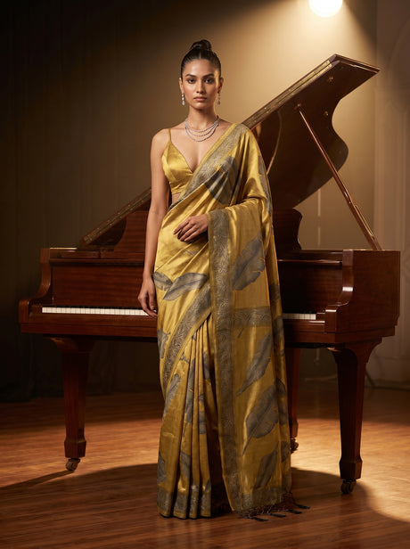 MIMOSA Saree Saree — front view on mannequin