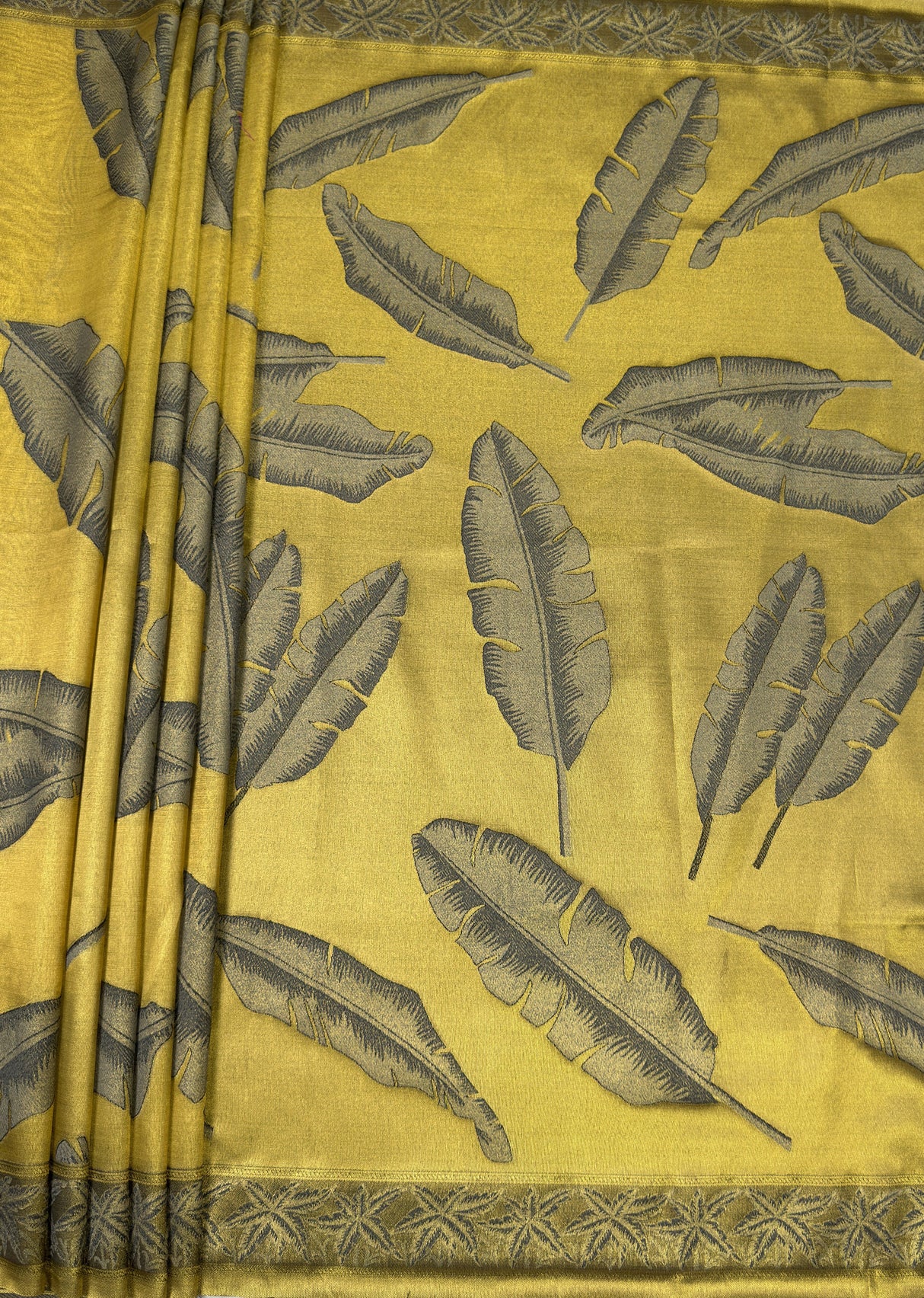 MIMOSA Saree Saree — pallu and zari work detail