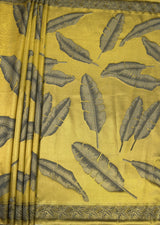 MIMOSA Saree Saree — pallu and zari work detail