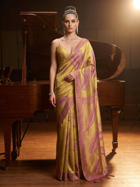 MIMOSA Saree Saree — front view on mannequin