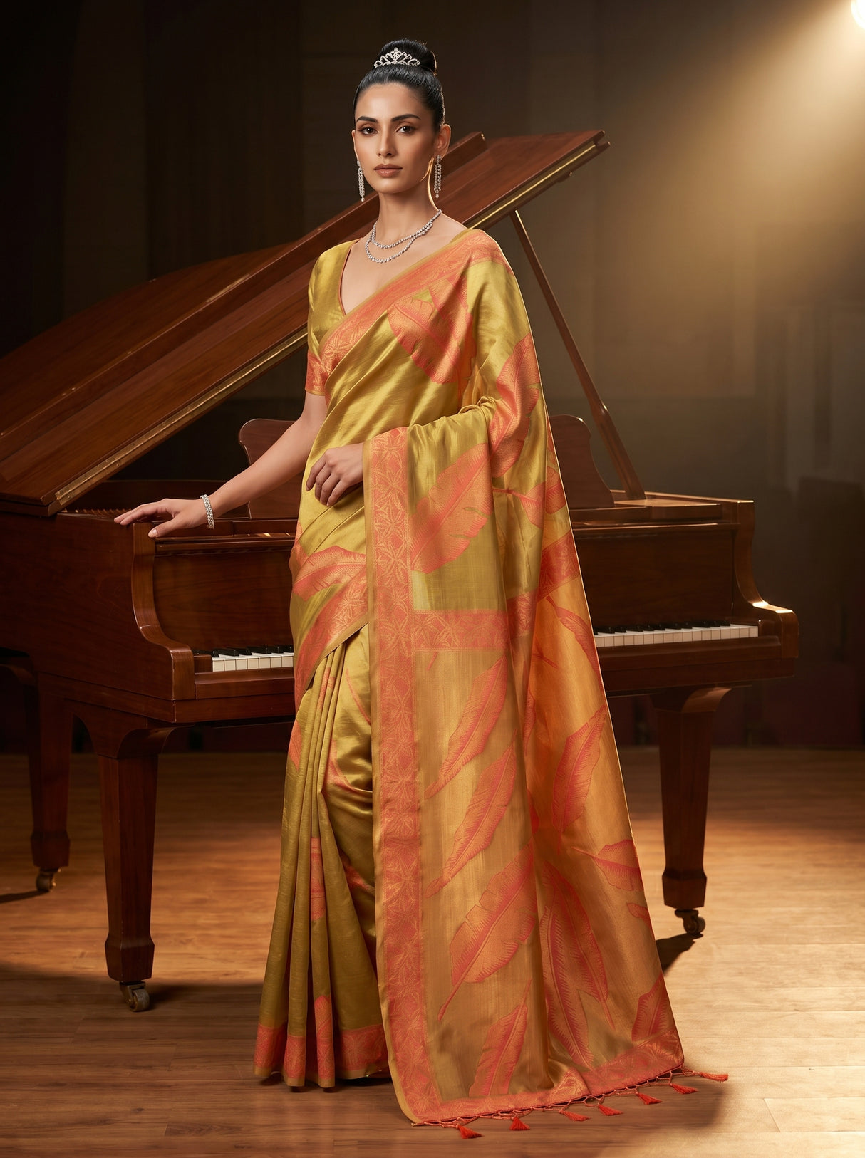 MIMOSA Saree Saree — pose 4 styling detail