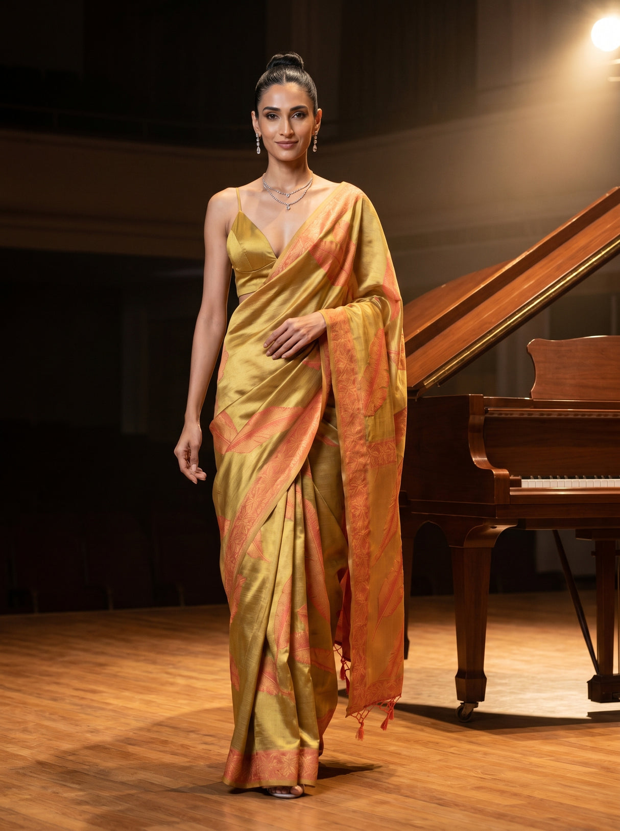 MIMOSA Saree Saree — pose 6 styling detail