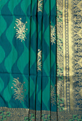 MIMOSA Rama Kanjivaram Art Silk Saree — fleets shot full lifestyle