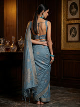MIMOSA Saree Saree — pose 2 styling detail