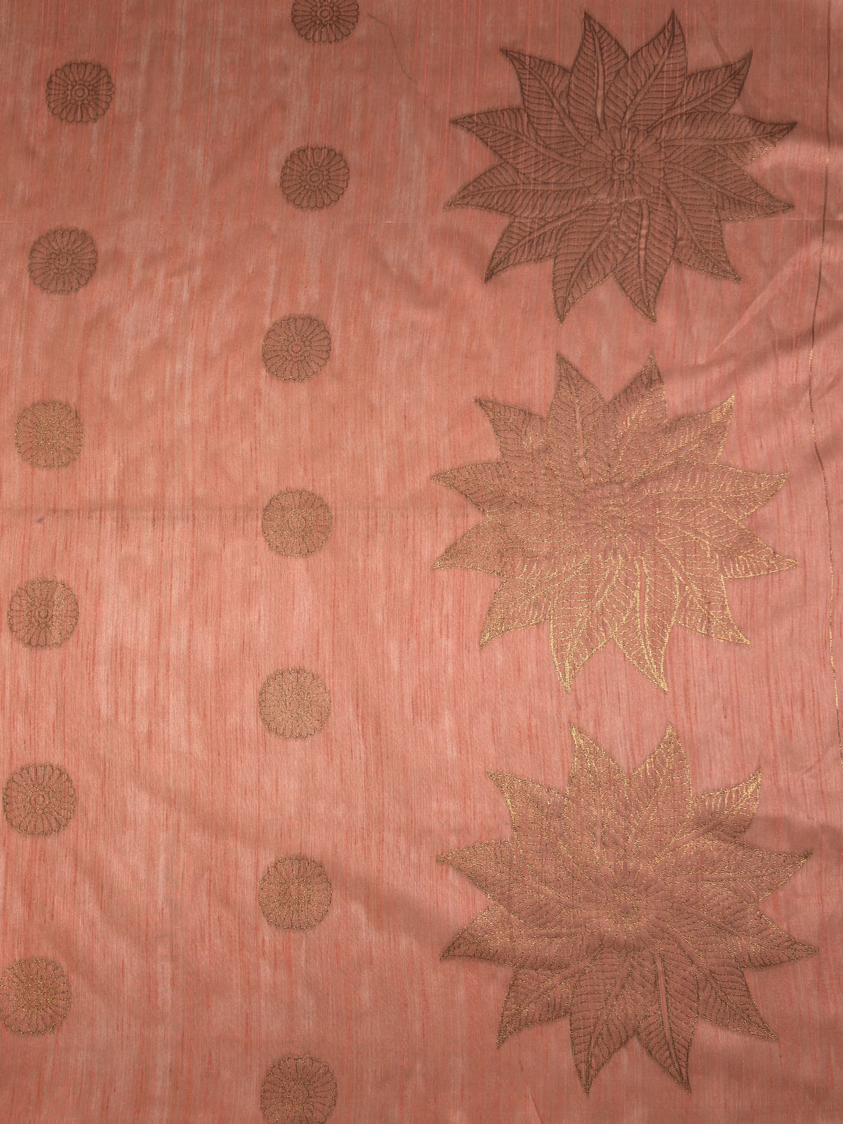 MIMOSA Saree Saree — pallu and zari work detail