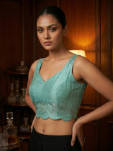 MIMOSA Saree Saree — blouse close-up
