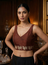 MIMOSA Saree Saree — blouse close-up