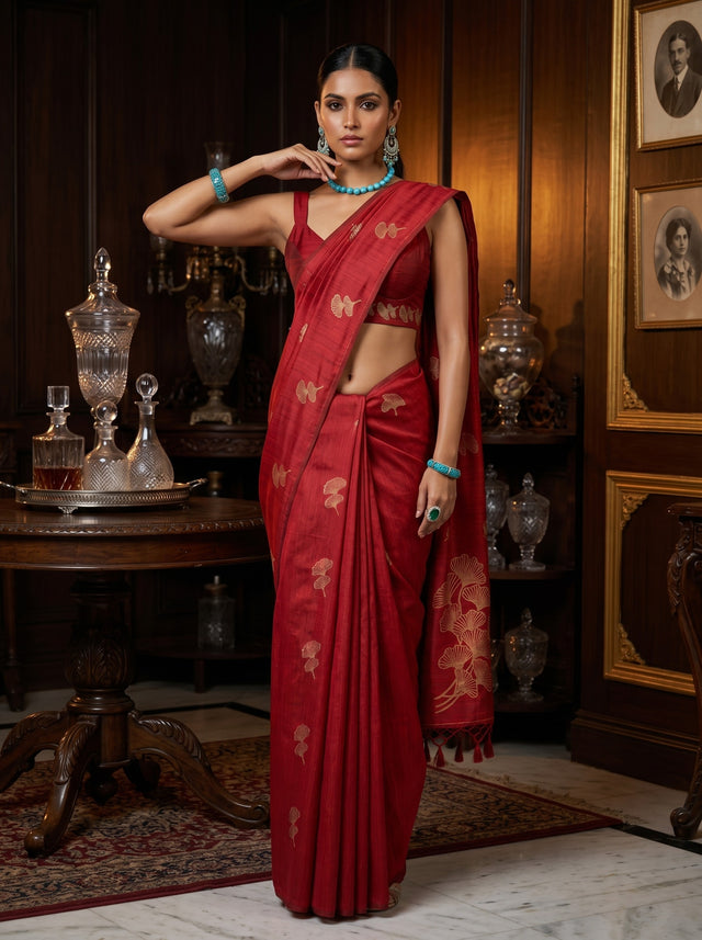 MIMOSA Saree Saree — front view on mannequin