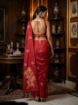 MIMOSA Saree Saree — pose 2 styling detail