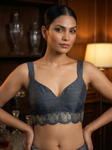 MIMOSA Saree Saree — blouse close-up