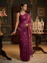 MIMOSA Saree Saree — pose 3 styling detail