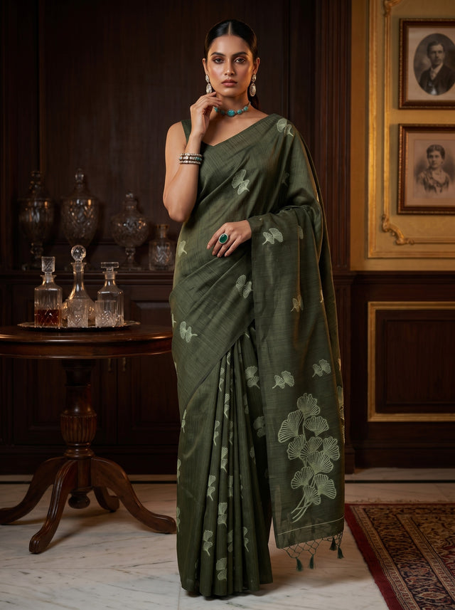 MIMOSA Saree Saree — front view on mannequin