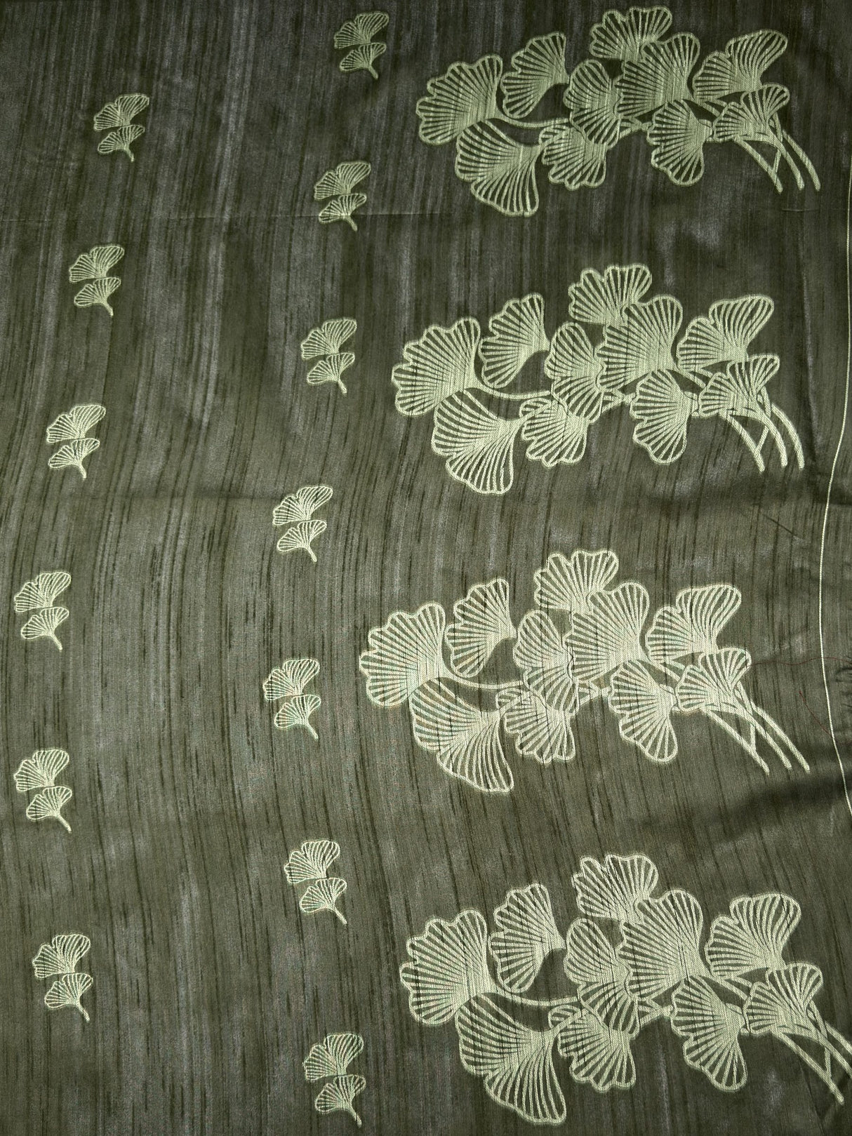 MIMOSA Saree Saree — pallu and zari work detail