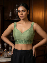 MIMOSA Saree Saree — blouse close-up