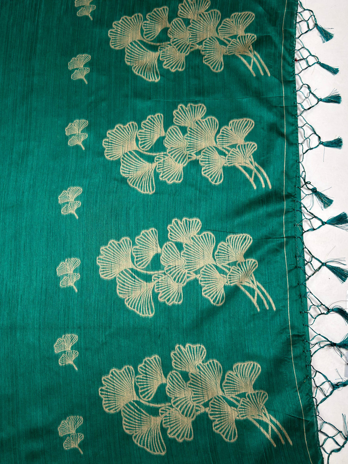MIMOSA Saree Saree — pallu and zari work detail