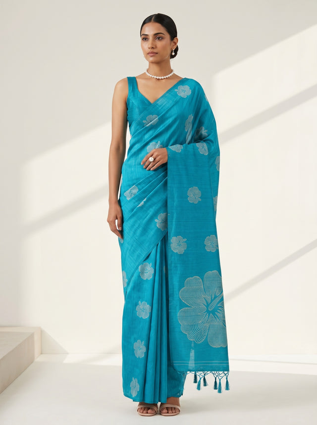 MIMOSA Saree Saree — front view on mannequin