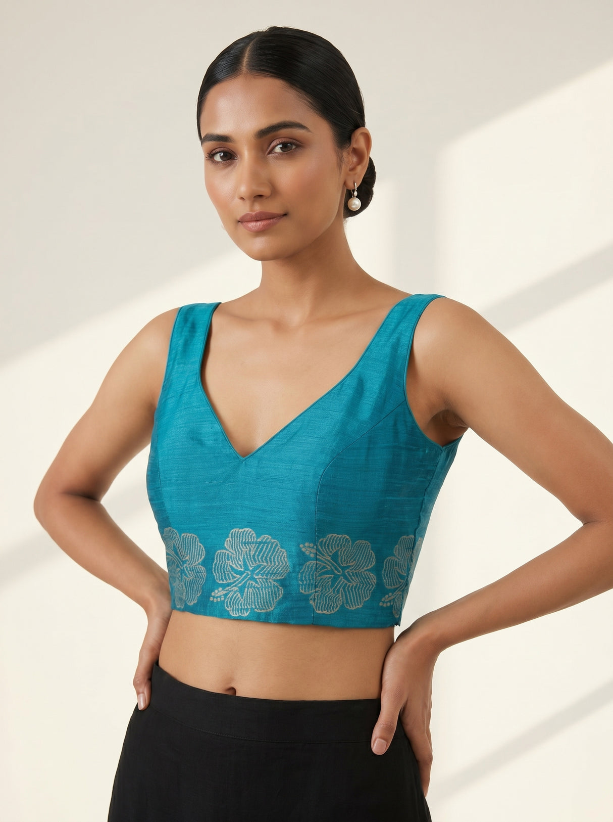 MIMOSA Saree Saree — blouse close-up