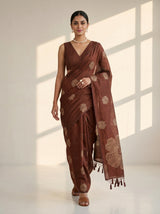 MIMOSA Saree Saree — front view on mannequin