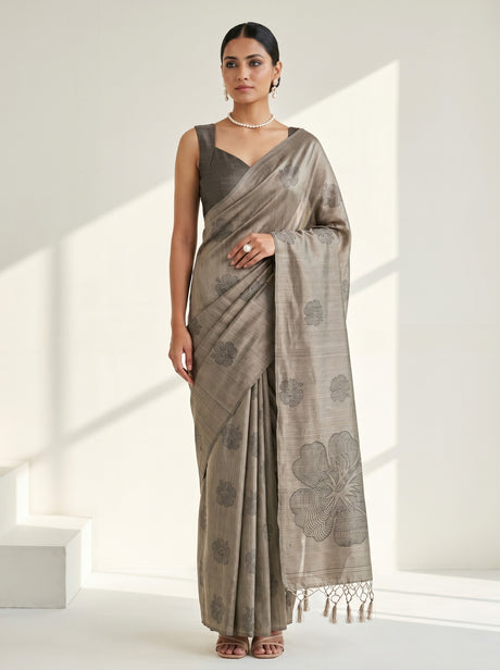 MIMOSA Saree Saree — front view on mannequin