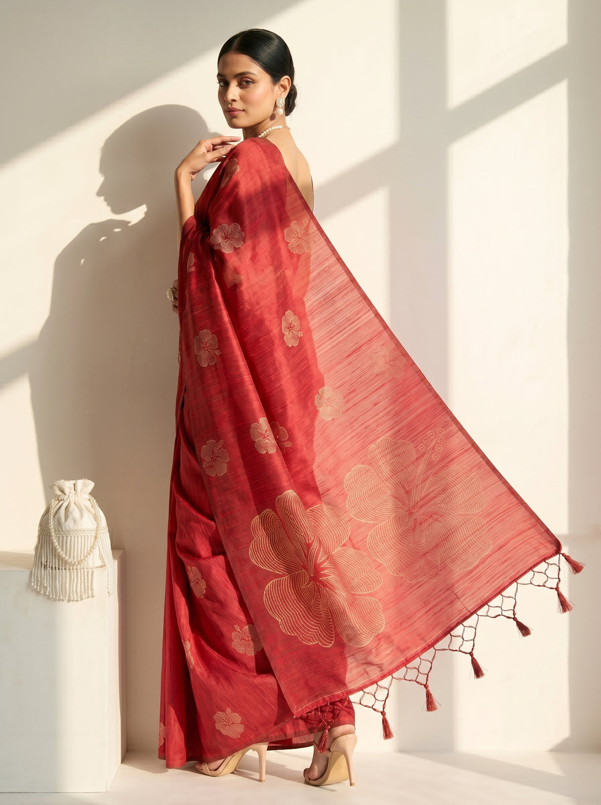 MIMOSA Saree Saree — pose 7 styling detail