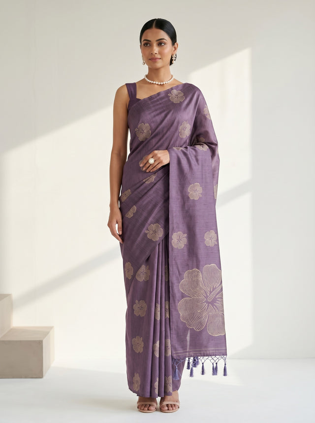 MIMOSA Saree Saree — front view on mannequin