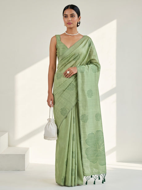 MIMOSA Saree Saree — front view on mannequin