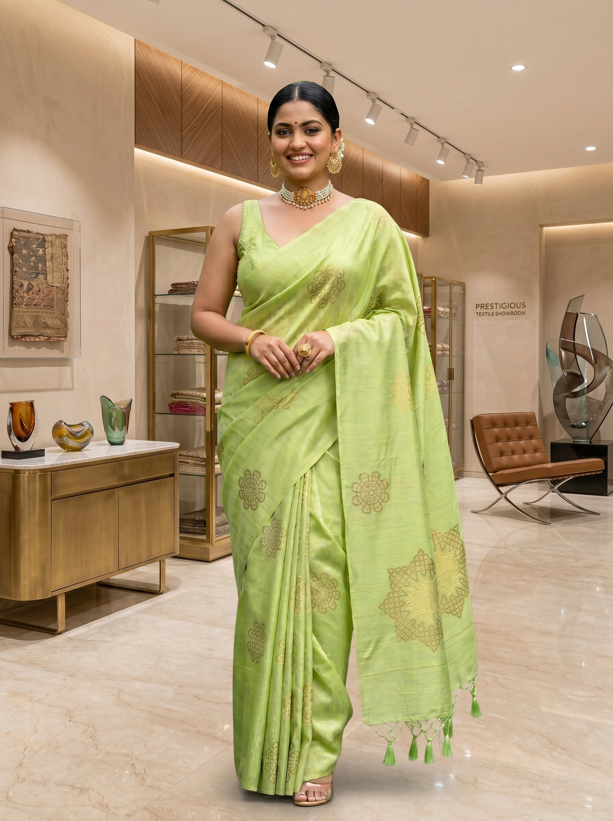 MIMOSA Saree Saree — pose 9 styling detail