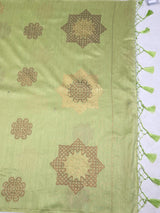 MIMOSA Saree Saree — pallu and zari work detail