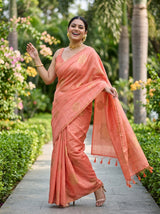 MIMOSA Saree Saree — pose 5 styling detail