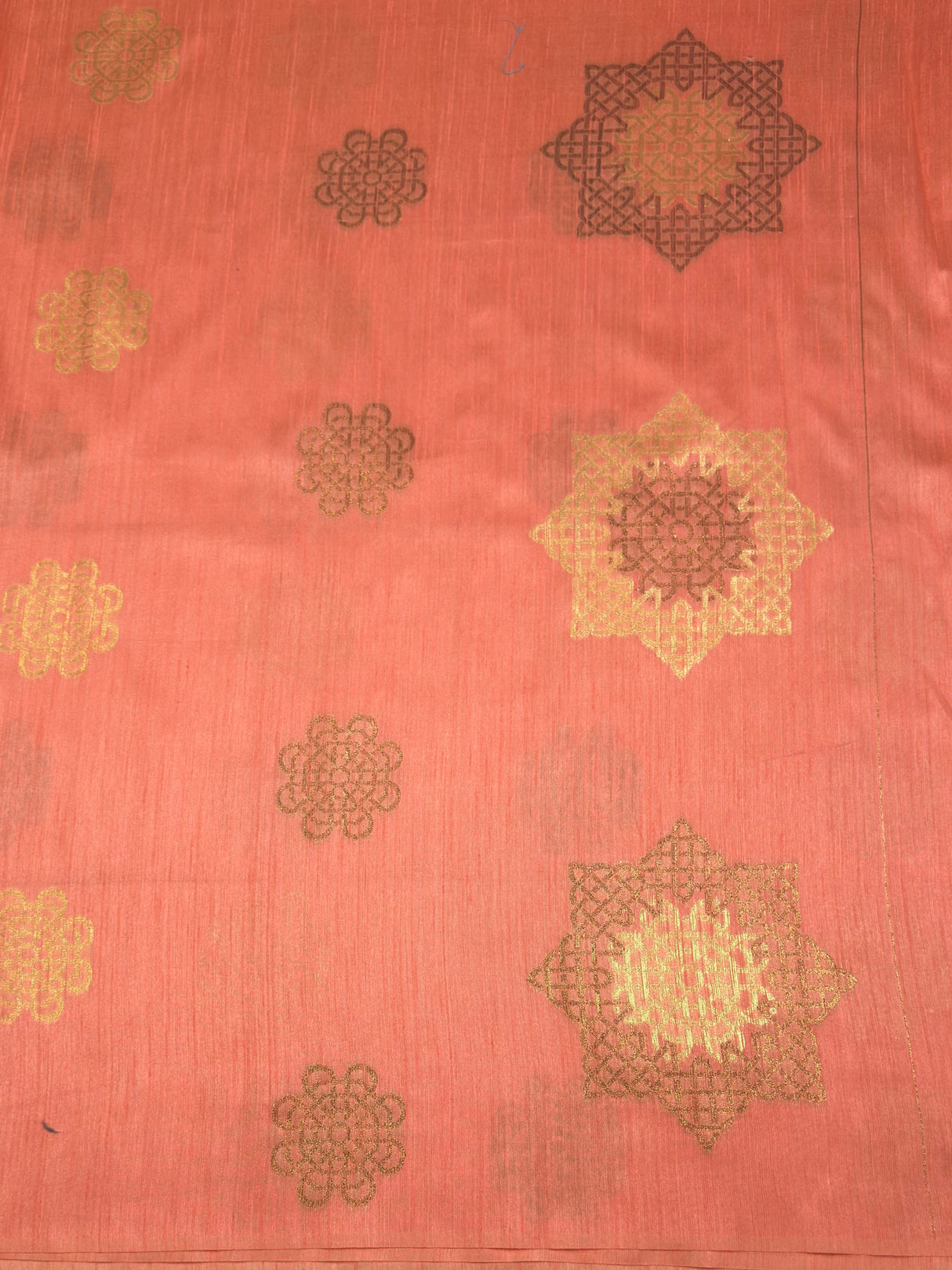MIMOSA Saree Saree — pallu and zari work detail