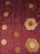 MIMOSA Saree Saree — pallu and zari work detail