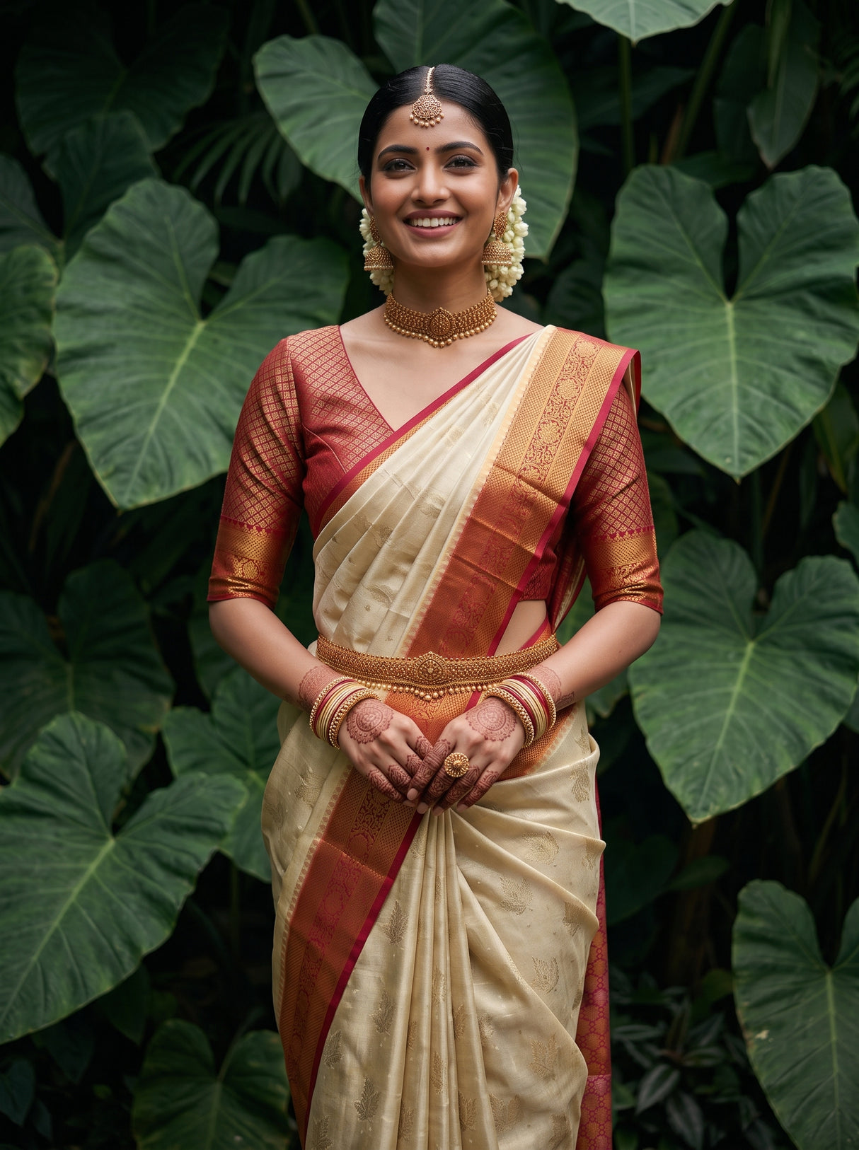 MIMOSA Saree Saree — pose 10 styling detail