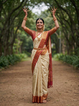 MIMOSA Saree Saree — pose 5 styling detail