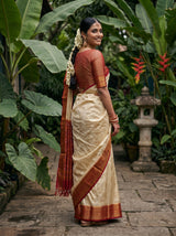 MIMOSA Saree Saree — pose 7 styling detail