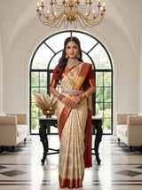 MIMOSA Saree Saree — front view on mannequin