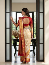 MIMOSA Saree Saree — pose 2 styling detail