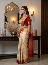 MIMOSA Saree Saree — pose 3 styling detail