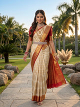 MIMOSA Saree Saree — pose 6 styling detail