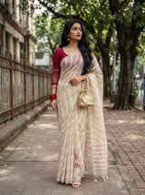 MIMOSA Saree Saree — pose 3 styling detail