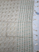 MIMOSA Saree Saree — pallu and zari work detail