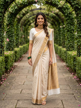 MIMOSA Saree Saree — front view on mannequin