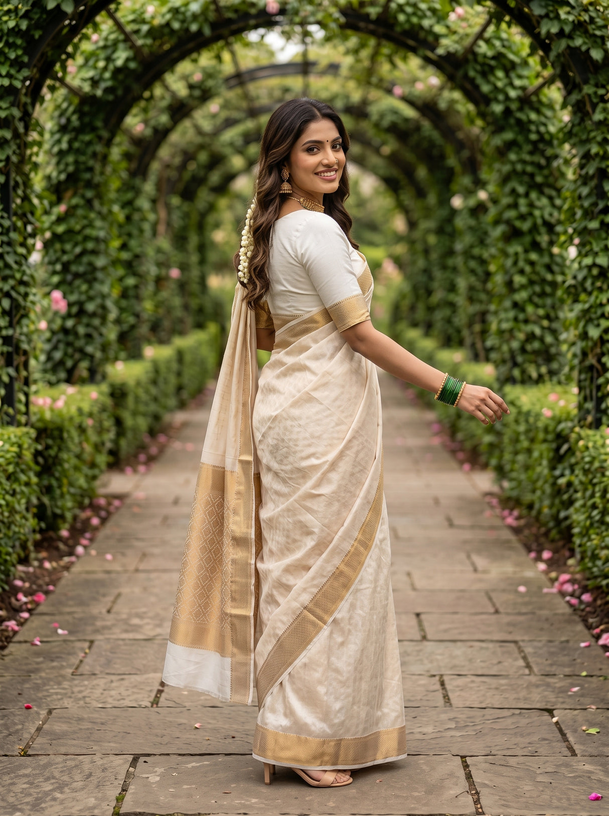 MIMOSA Saree Saree — pose 7 styling detail