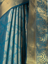 MIMOSA Ananda Kanjivaram Art Silk Saree — fleets shot full lifestyle