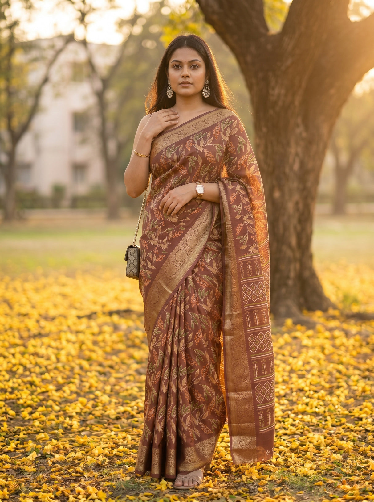 MIMOSA Saree Saree — pose 5 styling detail