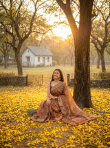 MIMOSA Saree Saree — pose 8 styling detail