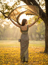 MIMOSA Saree Saree — pose 2 styling detail