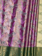 MIMOSA Rani Kanjivaram Art Silk Saree — fleets shot full lifestyle