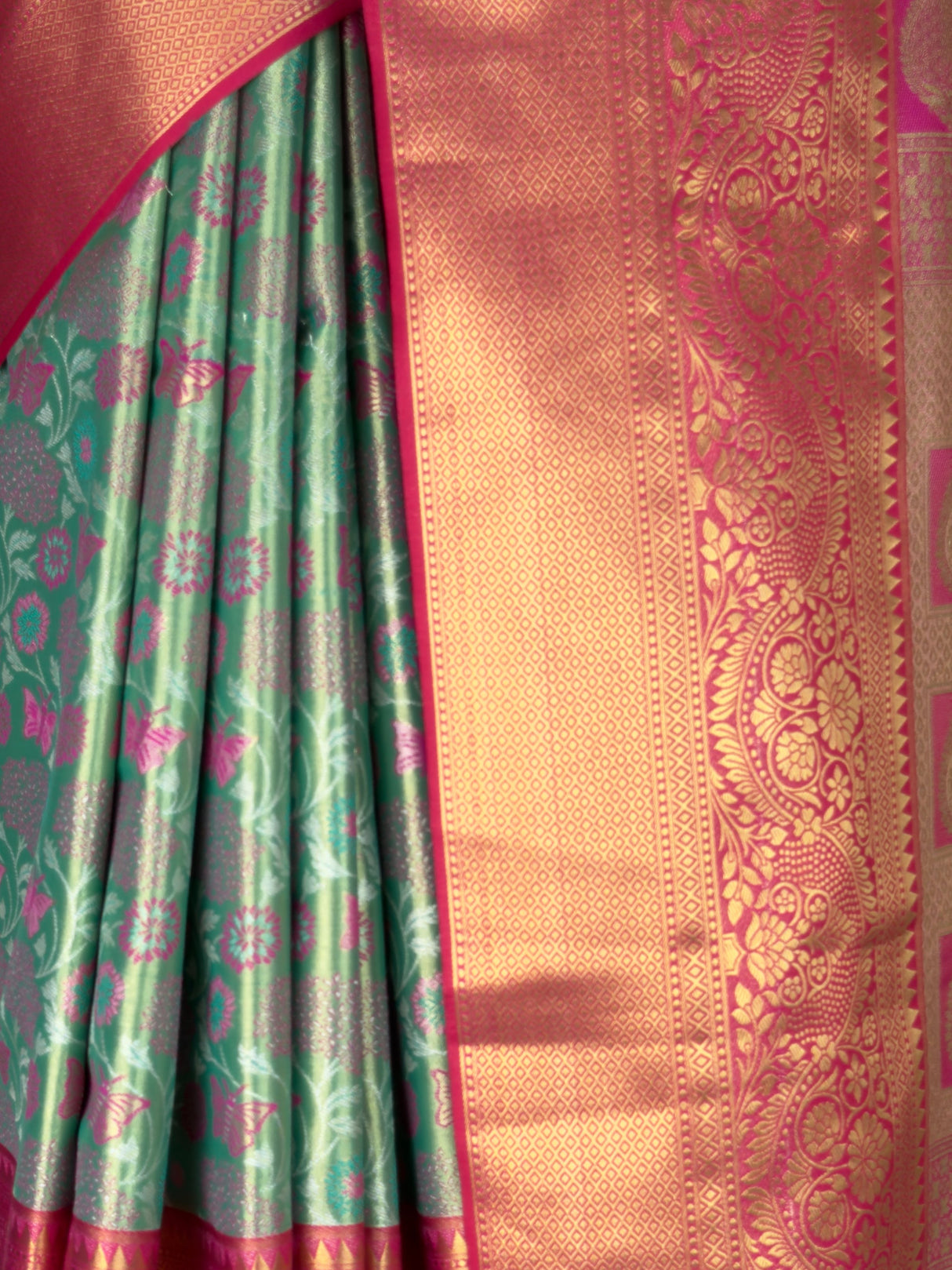 MIMOSA Rama Saree Saree — fleets shot full lifestyle